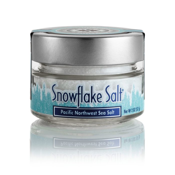 Snowflake pacific northwest sea salt