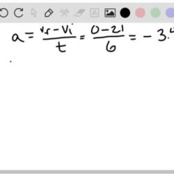 Bus decreases 40m acceleration 5s