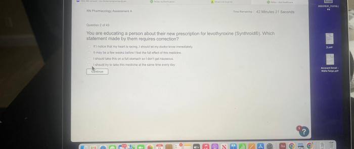 Rn pharmacology assessment a relias