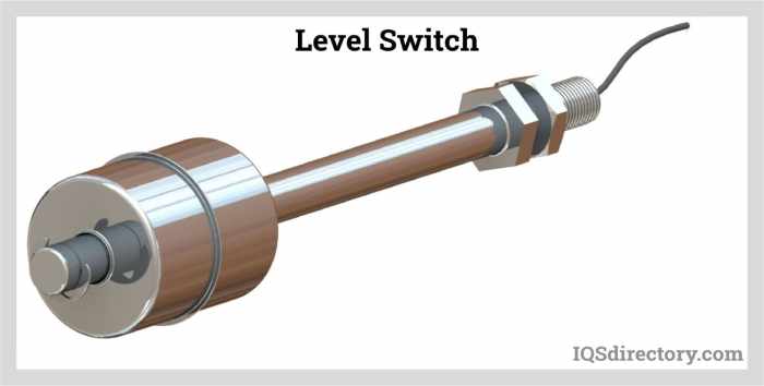 Water switch level limit interested