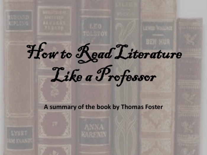 How to read literature like a professor chapter 11