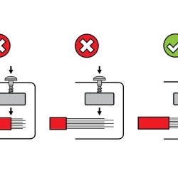 To determine the correct connector size for mc cable