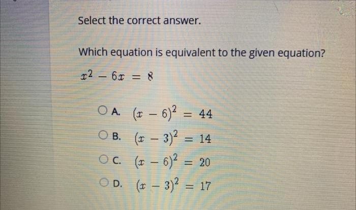 Correct matches equation 3cos